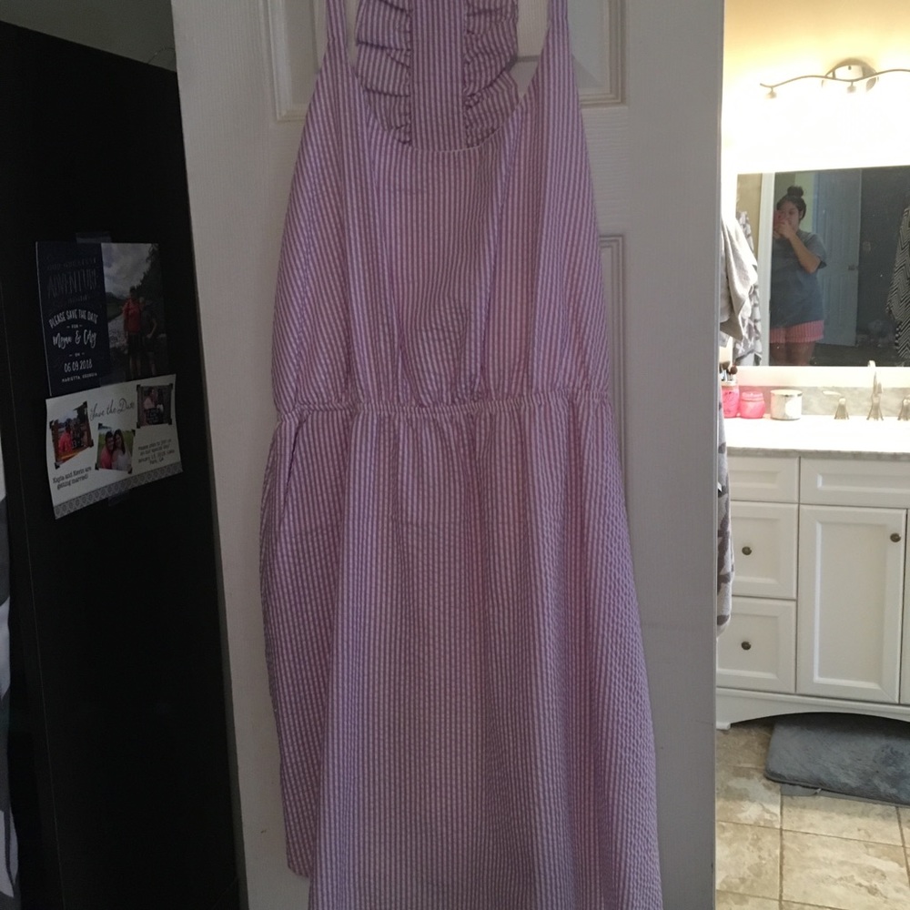 Seersucker Dress